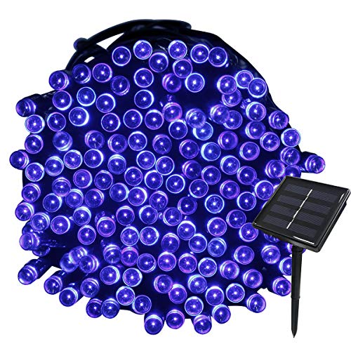 Tuokay 22M 200 Led Luci Giardino Energia Solare Luci Da Esterno Luci Stringa Illuminazione Per Addobbi Natalizi Catene Decorazione Natalizie Albero Di