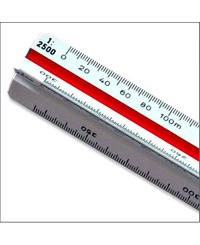 Fara Scalimetro Cm.30 1:100 1:200 1:250 1:300 1:400 1:500