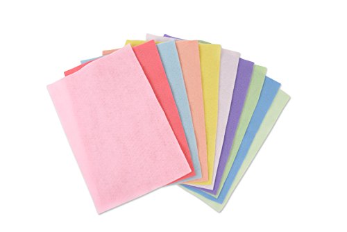 Fogli Di Feltro Surfacez 10 Pezzi (10 Colori Pastello)