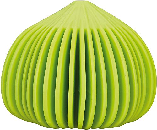 Ibili Pelador De Ajos Silicona 7X5 Cm, Green, 7 X 5 Cm