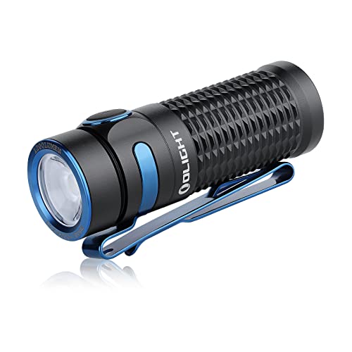 Olight Baton 3 Compatta Mini Torcia Portatile A Led Ricaricabile,Alta Potenza 1200 Lumen,6 Modalità Di Illuminazione,Impermeabile Ipx8,Adatto Per Il C