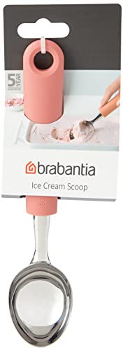 Brabantia Porzionatore Da Gelato, Plastica/Acciaio Inossidabile, Tasty+ Terracotta Pink