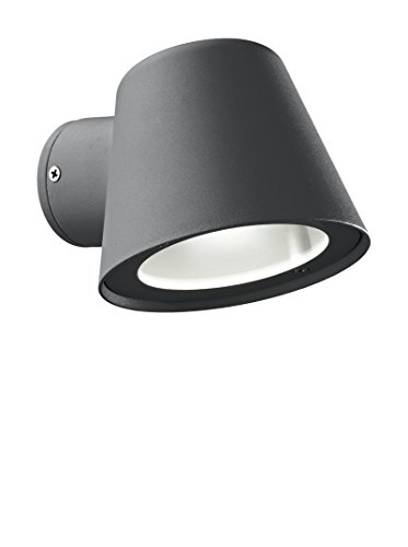 Ideal Lux Gas Ap1 - Applique, Antracite