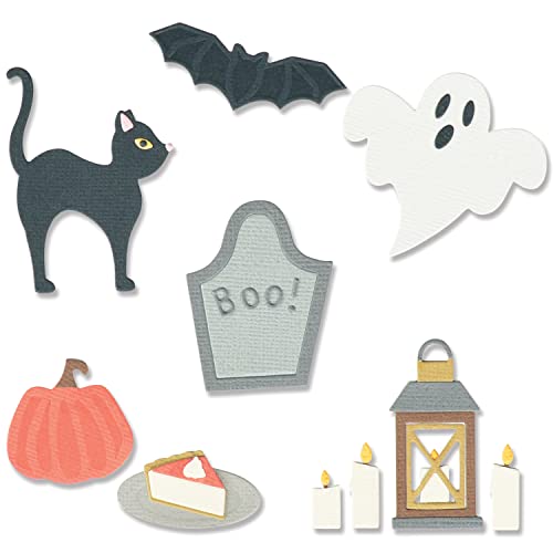 Sizzix Motivi Di Halloween Set Di Fustelle Thinlits 14 Jennifer Ogborn | 665950 | Capitolo 3 2022, One Size