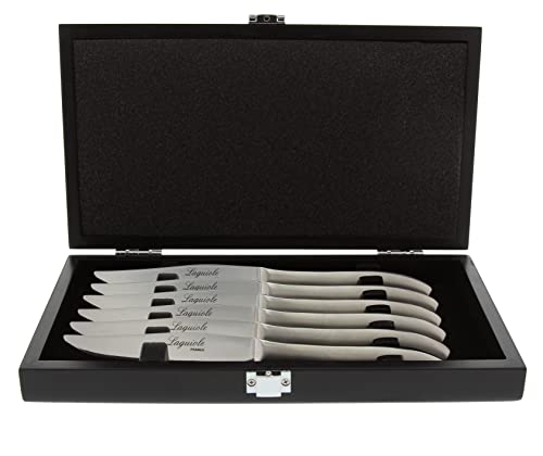 Pradel Excellence 7620-6 Confezione Di 6 Coltelli Laguiole Monoblocco Forgiati