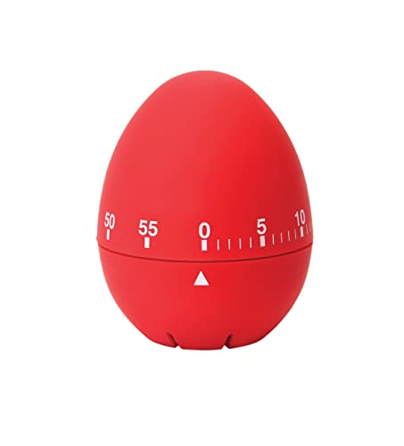 Dexam - Timer Manuale Morbido, Colore: Rosso