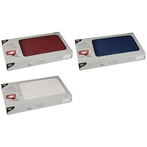 Papstar Tovaglie, Tessuto In Pile, Bianco, 6.2 X 42 X 22.3 Cm