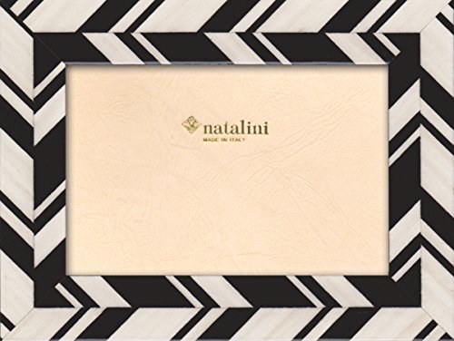 Natalini Nero J-Louis Bianco 10X15, Legno Tulipier, 10 X 15 X 1,5
