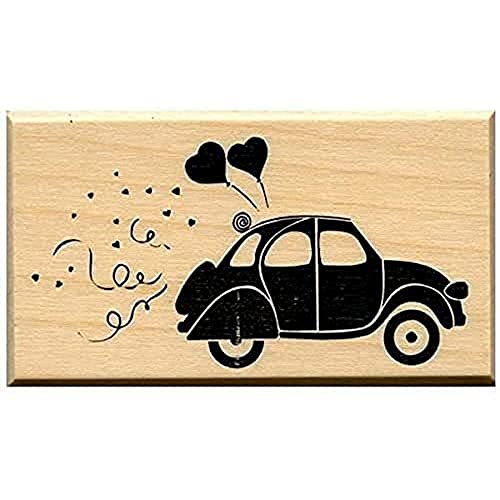 Artemio Tipo D Wedding Beetle Car Stamp Legno