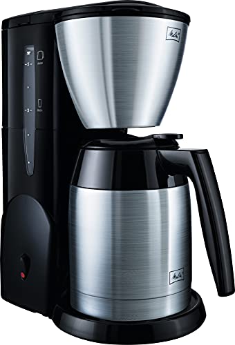 Melitta Single 5, 5 Cups, Acciaio Inossidabile, Nero