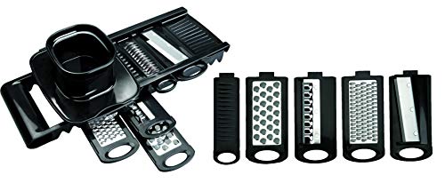 Ibili Mandolina Easycook, Stainless Steel, Nero/Argento, 30 X 13 X 8 Cm