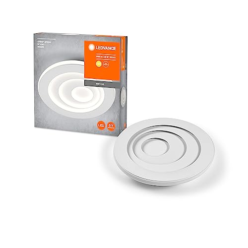 Ledvance Orbis Spiral Round Led Led Lampaggio 365Mm, Bianco, 38W, 2400Lm, Bianca Calda, Efficace Della Luce Indiretta, Durata A Lungo Servizio, Round,
