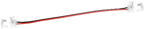 Transmedia Clip Di Adattatore/Monocolore Per Strisce Di Led 8 Mm, Lunghezza: 150 Mm, Adatto Per Lampade A Led Può Permettersi Lb1 X, Lb9 X, Hstnn-Lb11