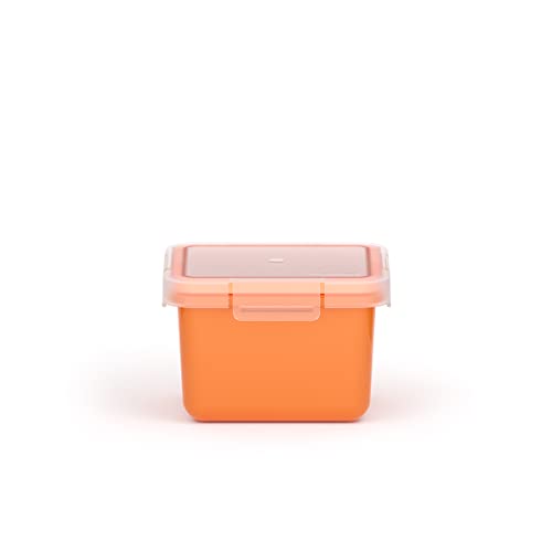 Valira 6092/52 Contenitore Ermetico, Pbt, Arancione, 0.4 L