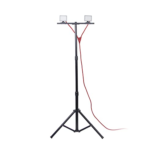 Xanlite Floodlight Led Ip44 Sector, 2X1600 Lumens, Conso. 2X20 W, 6500 Kelvins Cold White Pr20W2T, Multicolor