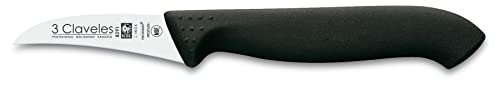 3 Claveles Cuchillo Mondador Proflex De 6 Cm, Alloy Steel, Negro, 25X4X1 Cm