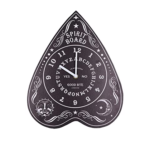 Nemesis Now Spirit Board Clock Nero, 34 Cm, Mdf, 34Cm