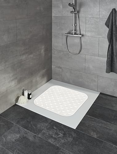 Kleine Wolke Formosa, Tappetino Per Doccia, 53 X 53 Cm, Colore: Bianco