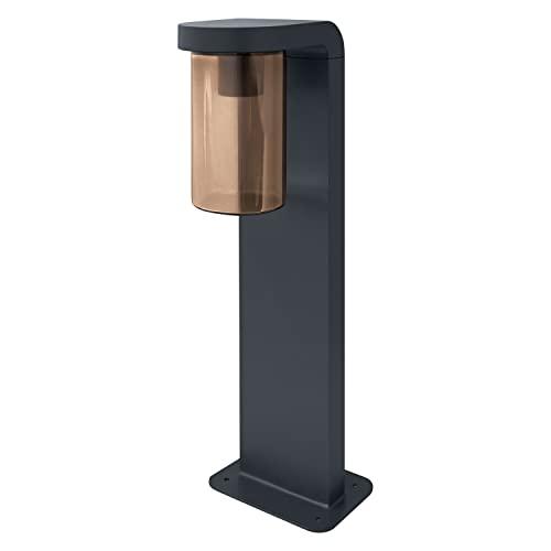 Ledvance Led Endura Classic Cascade Palo E27 Clr Piantana E Segnapasso Per 1X Lampade E27, Lampada Di Design Dal Look Contemporaneo, Altezza 50Cm, Rea