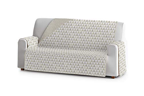 Eysa Nordic Salva, Microfiber, C/1 Beige-Beige, 4 Posti 190Cm. Adatto Per Divani Da 210 A 250 Cm