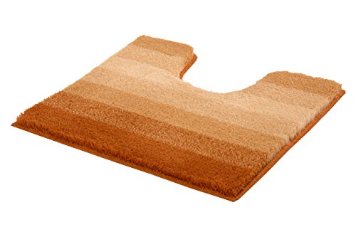 Kleine Wolke Tappeto Da Wc Palace Marrone/Arancione 55 X 50 Cm