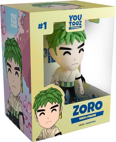Youtooz One Piece: Figura In Vinile Zoro, Multicolore