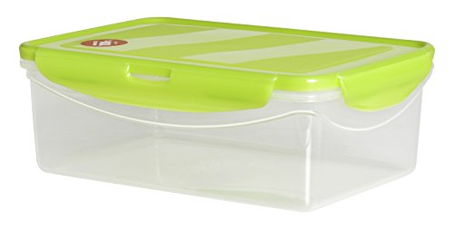 Excelsa Freshness Contenitore Rettangolare 450 Ml, Verde, 13.5X9.5X6 Cm