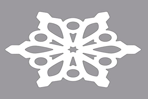Rayher 69073000, Fustella Per Sagome Di Fiocco Di Neve, 3,7 X 4,2 Cm, Confezione Da 1 Pezzo
