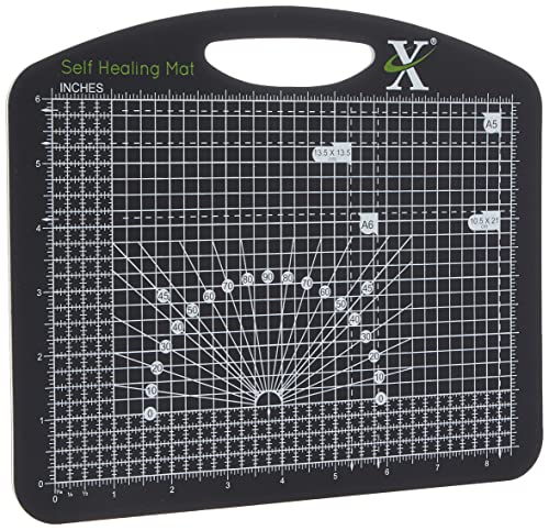 Xcut Duo, Tappetino Da Taglio Autorigenerante, Formato A5, Nero/Bianco