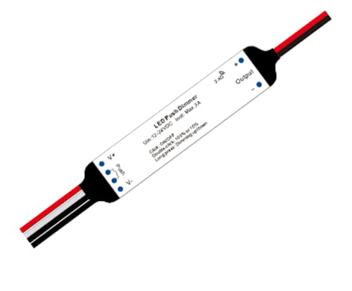 Propart Dimmer Rf E Push 1 Canale - 12/24V, 1Ch 3A/Ch, Rf 2.4G
