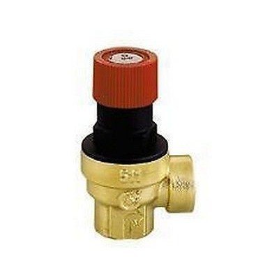 Caleffi Valvola Sicurezza Ordinaria, Cromato, Cromo, Taglia Unica