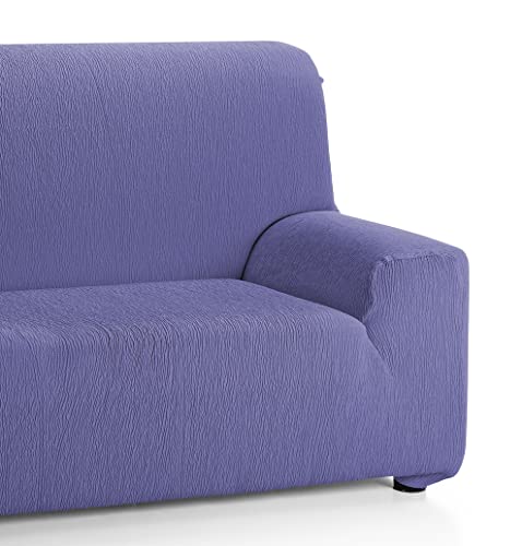 Martina Home Custodia Per Divano, Elasticizzata, Modello Emilia 3 Posti Viola