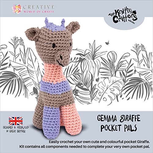 Knitty Critters Pocket Pals, Gemma Giraffa
