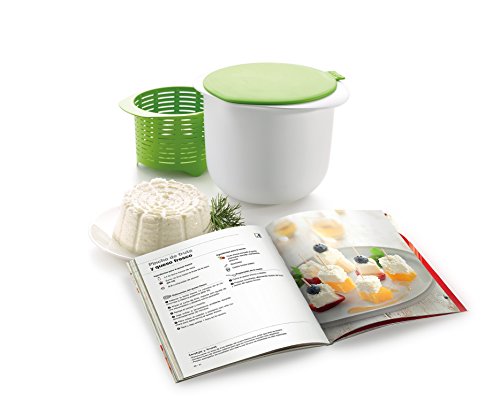 Lékué 0220100V06M601 - Kit Per Macchina Per Formaggio, In Plastica, 13 X 17,3 X 14,7 Cm