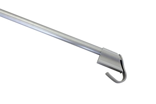 Gardinia 31521 Morsetto Di Chiusura, Metallo, Argento, 75-125 Cm