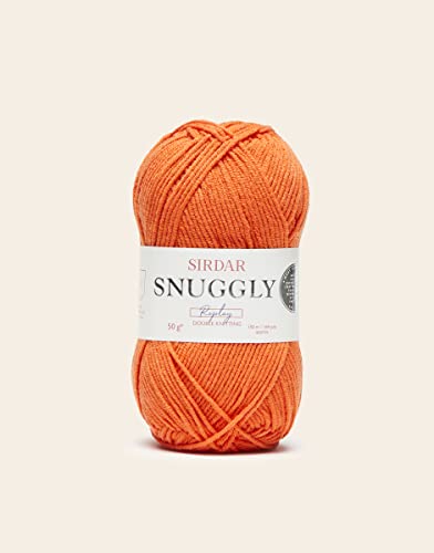 Sirdar Snuggly Replay, Dk Doppia Maglieria, Carota Crush (126), 50G
