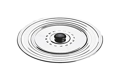 Equinox 141432 - Coperchio, Acciaio Inossidabile, 3 X 27 Cm