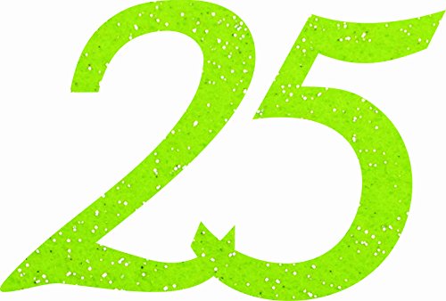 Petra Di News A Gefg3325 – 61 Confetti Decorativi, Fliz, Verde Mela, 18 X 12 X 3 Cm