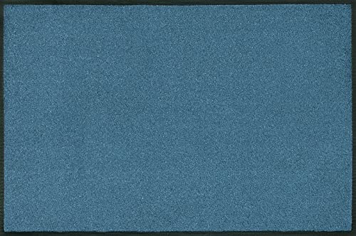 Wash+Dry - Tappeto Steel Blue 50X75, Blu