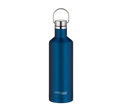 Thermocafé By Thermos Tc Travel Bottle 0,75 L Thermos, Acciaio Inossidabile, Zaffiro Blu Opaco, 0,50 Liter
