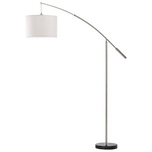 Eglo Nadina Illuminazione Da Pavimento Nichel, Bianco E27 60 W