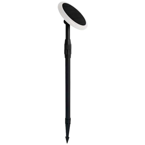 Vt-943 3W Led Solar Garden Light With Colorcode:3000K-White+Black Body 2Pcs/Pack