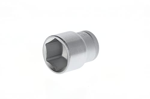 Gedore Inserto Per Chiave A Bussola, Attacco 1/2 Pollici, 12.5 Mm, Bocca Esagonale, Chiave A Bussola 26 Mm, Utensile, 19 26, Acciaio Cromato