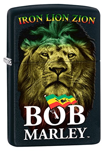 Zippo Lighter, Metal, Black, One Size