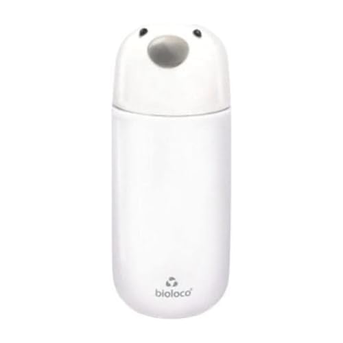 Chic Mic Bioloco Kids Bottle Bek100 - Bottiglia Termica Per Bambini, In Acciaio Inox, Motivo: Penguin, Capacità 350 Ml, Dimensioni: 15 X 8 Cm