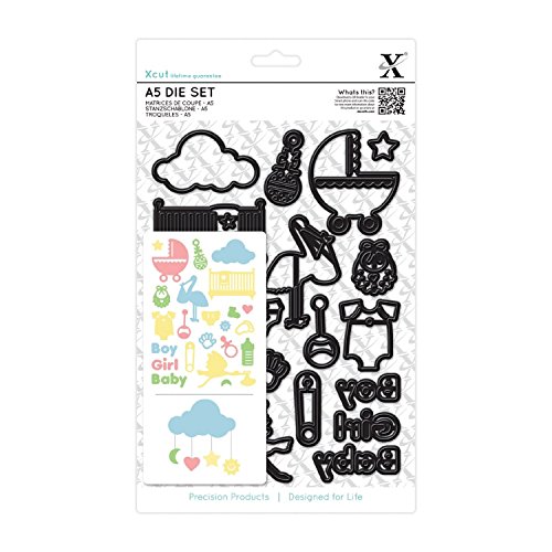 Xcut - Set Fustelle A5 - New Baby Icons
