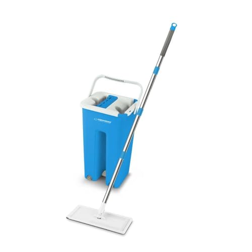 Esperanza Mop Mop Con Secchio Ehs004 Blu Bianco Microfibra