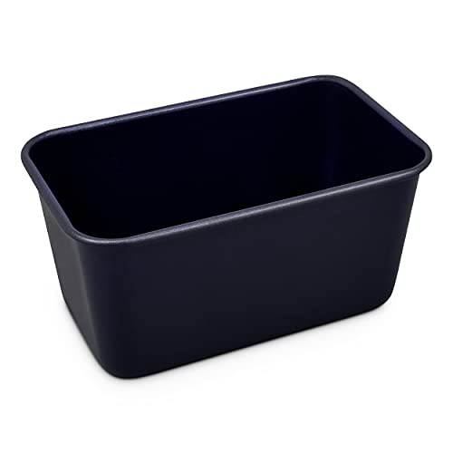 Zyliss E980199 Teglia Per Pane Antiaderente, 1.5L, Acciaio Al Carbonio, Blu Scuro, Stampo Plumcake, Stampo Da Forno Rettangolari Riutilizzabili, Lavab