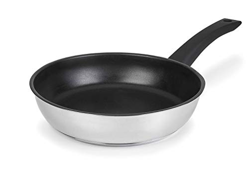 Lacor 71318- Padella Durit Liscia D.18 Cm Inox 18/10