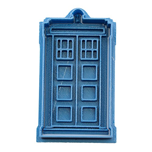 Cuticuter Doctor Who Tardis Taglierina Per Biscotti, Blu, 8 X 7 X 1,5 Cm